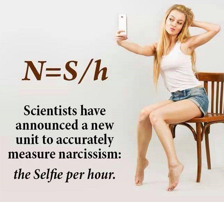 why are narcissist selfies