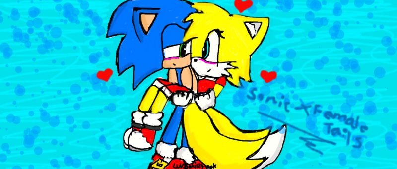 sonic x tails girl