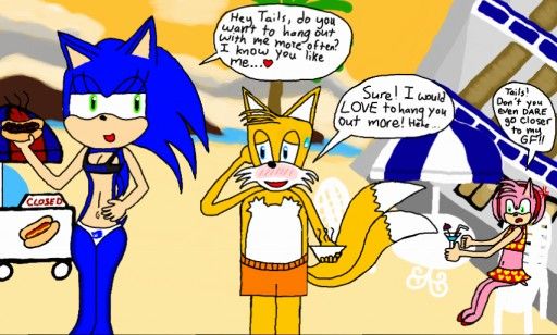 sonic x tails porn