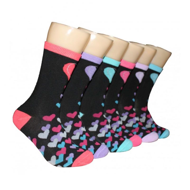 colored crew socks for women
