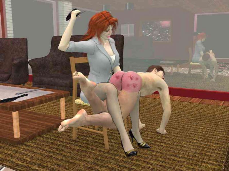 Art femdom spanking Femdom