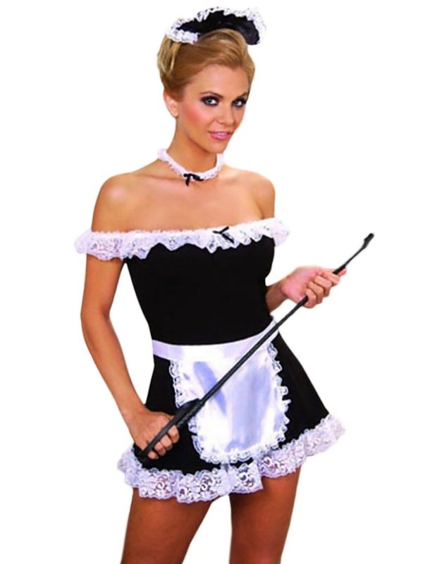 micro french maid uniforms