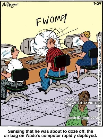 funny cartoon for work desk