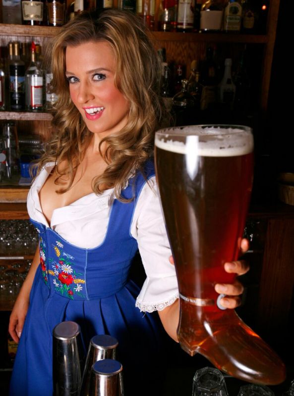 sexy beer maid