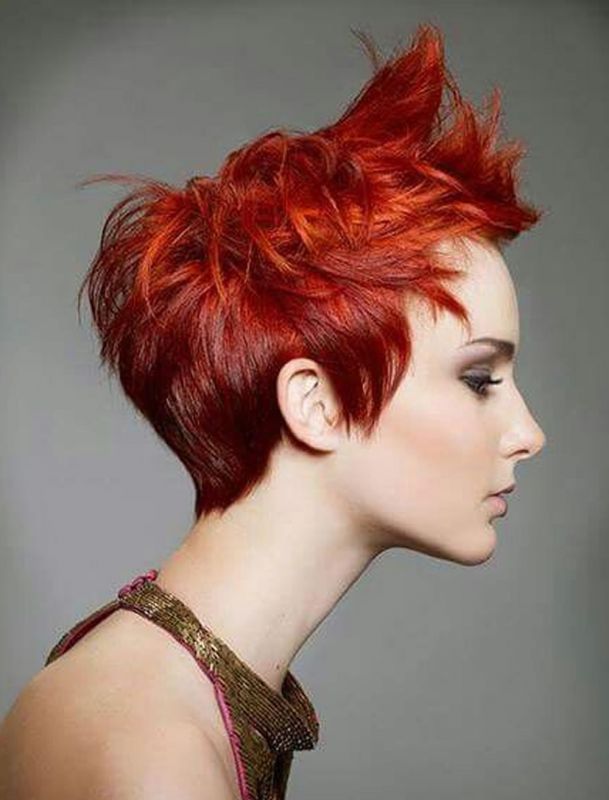 red hair models
