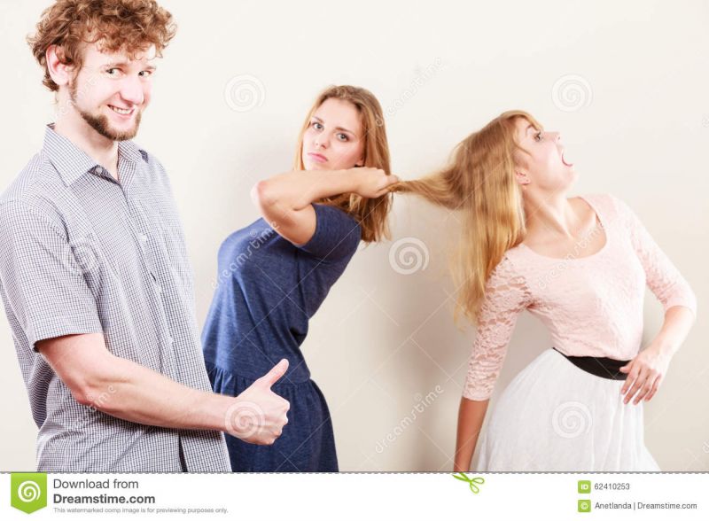 women fighting each other