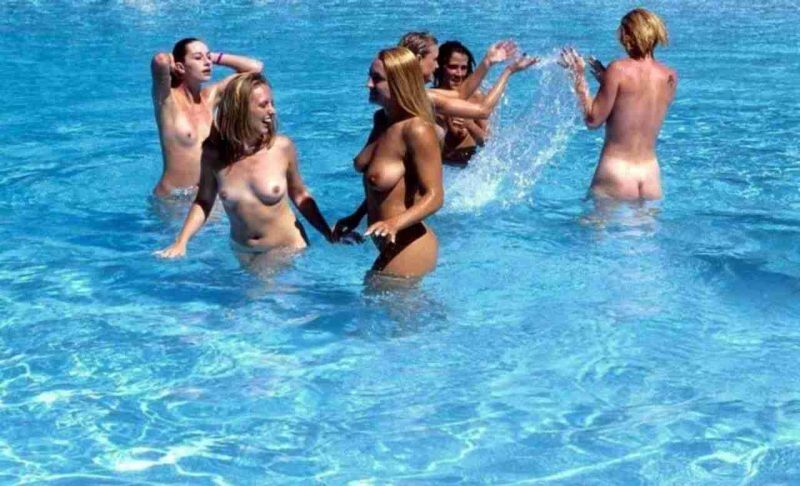girls swim team hard nipple slip milf
