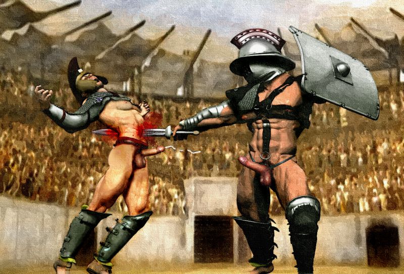 naked gladiators sex