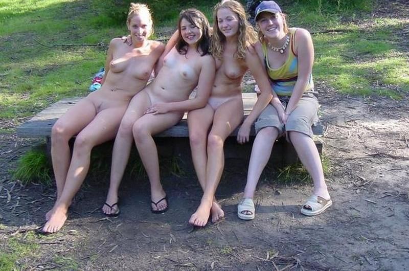 group of moms flashing pussy