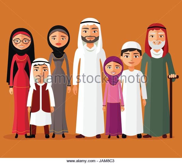 hijab couple family