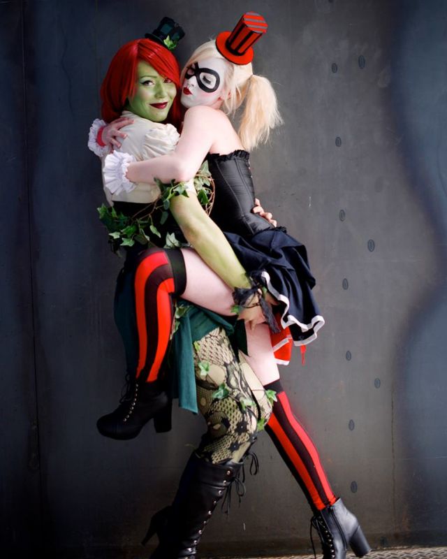 dating harley quinn and poison ivy