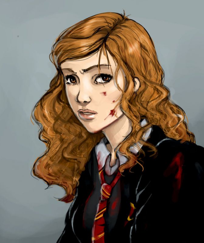 hermione granger fan art anime