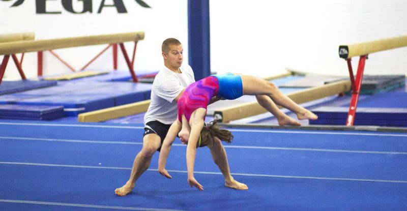 high school girls gymnastics photo gallery