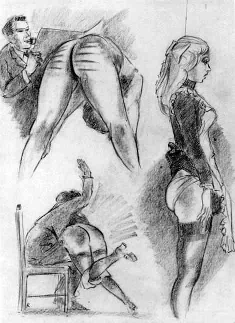 strip down spanking drawings