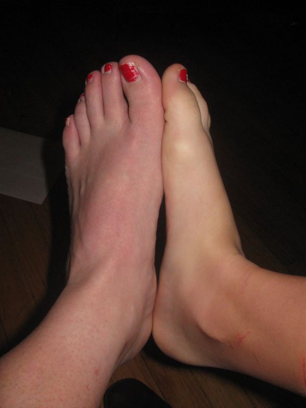 big feet soles