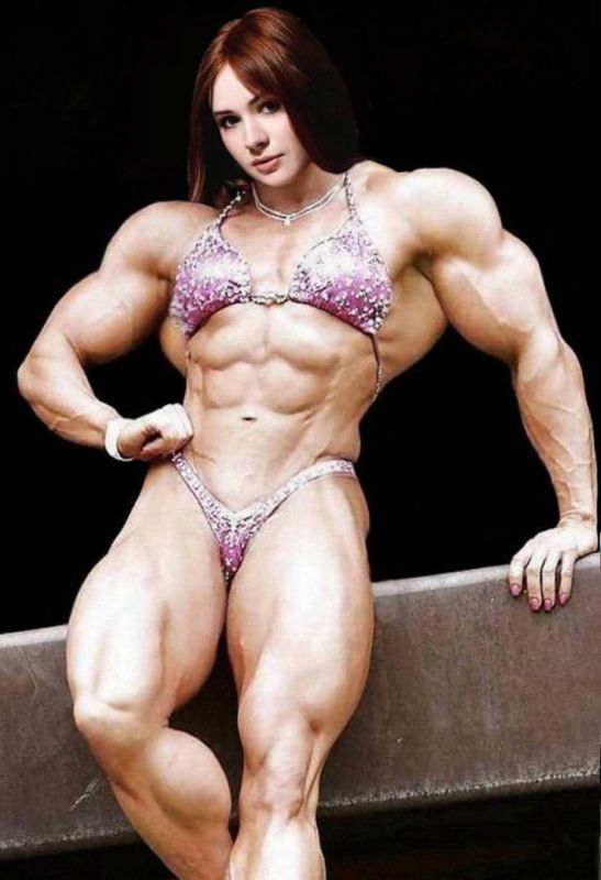 muscle girl futanari