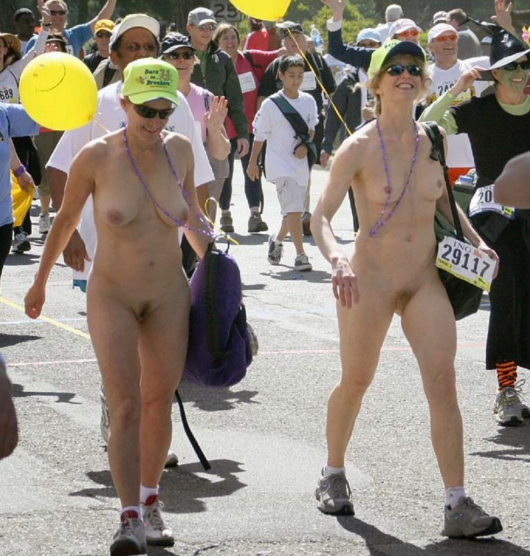naked nude at the festival