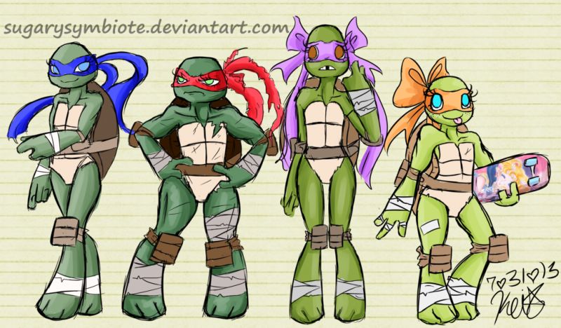ninja turtles april
