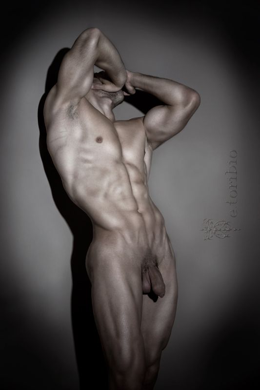 nude male erection art photography