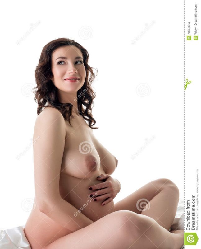 pregnant blonde nude women