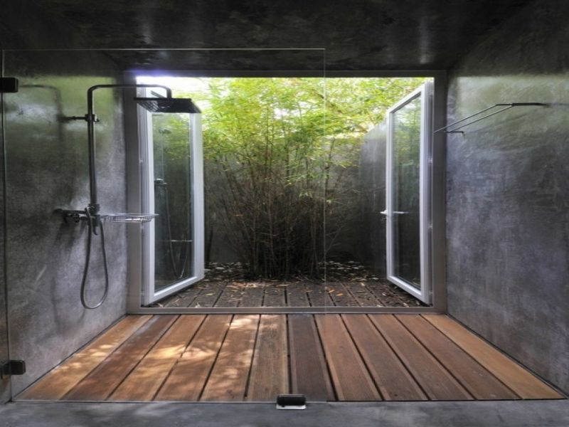 outdoor shower kits