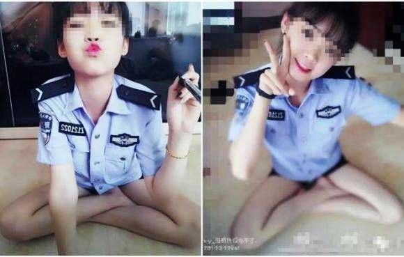 beautiful female police officers