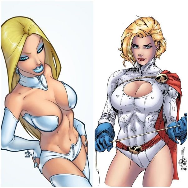 power girl vs she hulk