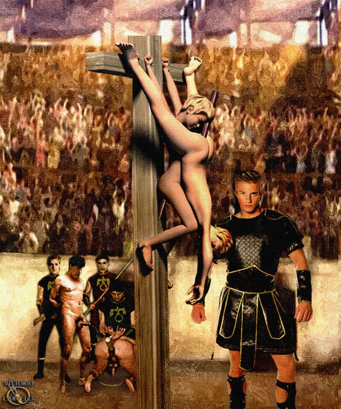 roman crucifixion cornu
