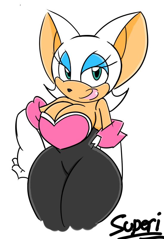 rouge the bat boobs