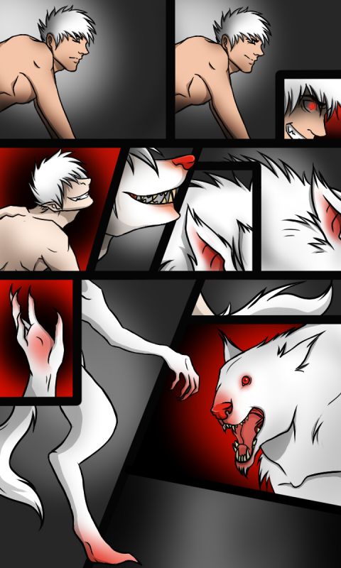 werewolf transformation sequence