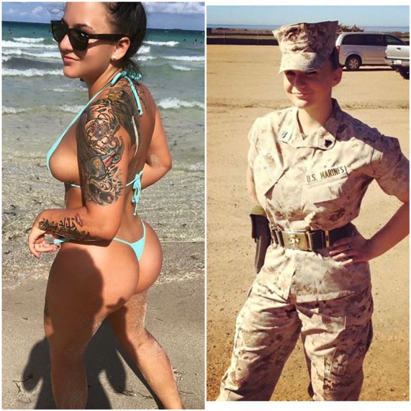marine corps girls nude