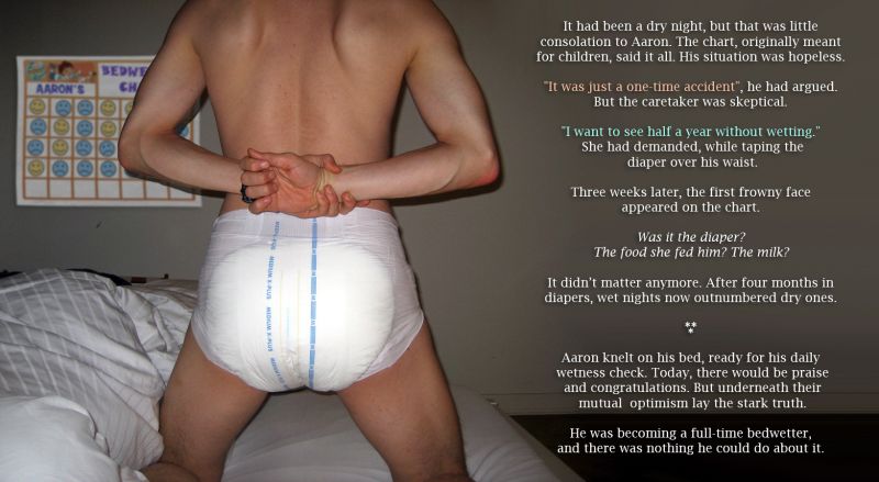 sissy forced into diapers captions