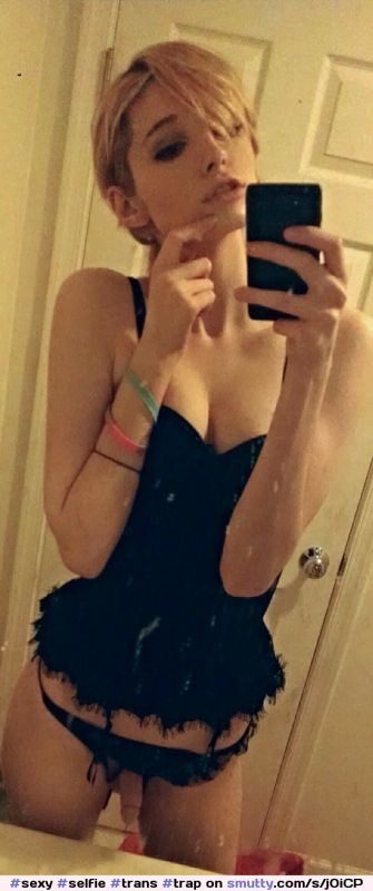 Gorgeous teen trans trap nude selfie Teen Sissy Selfie