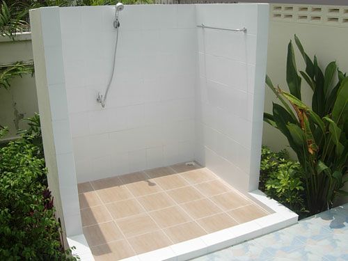 outdoor shower ideas