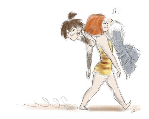 the croods drawings