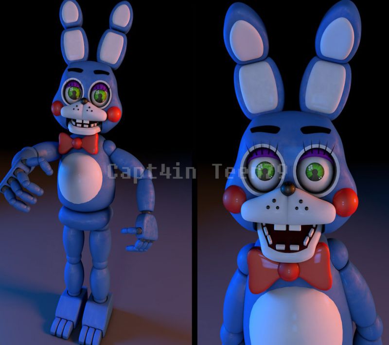 toy bonnie jump scare