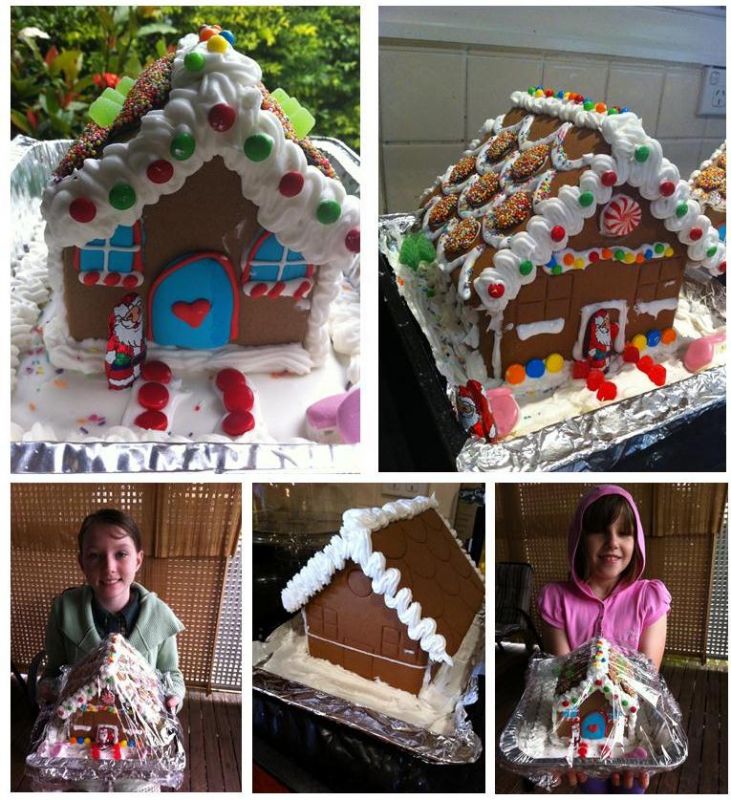 american girl gingerbread house