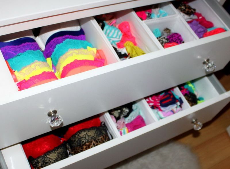 lingerie drawer