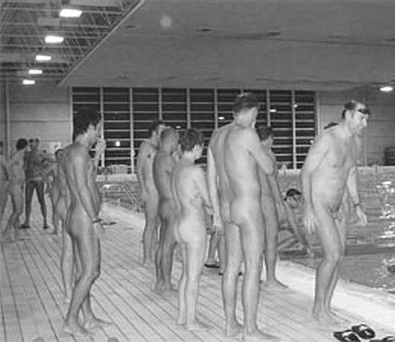 vintage nude swim coaches