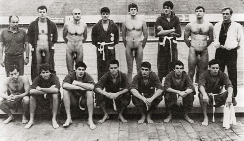 vintage nude girls swim teams