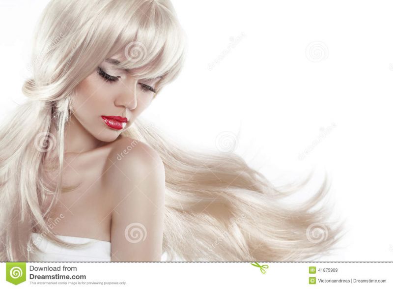 white blonde hair color