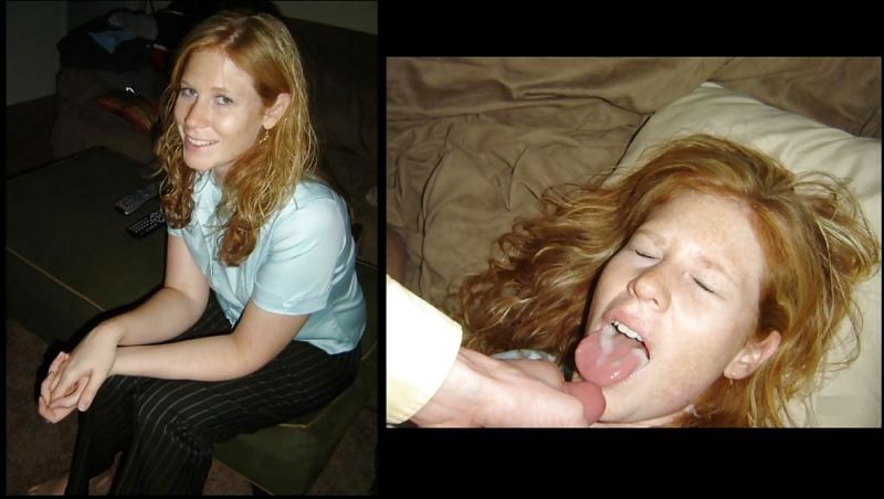 before after wife facial cumshot braces