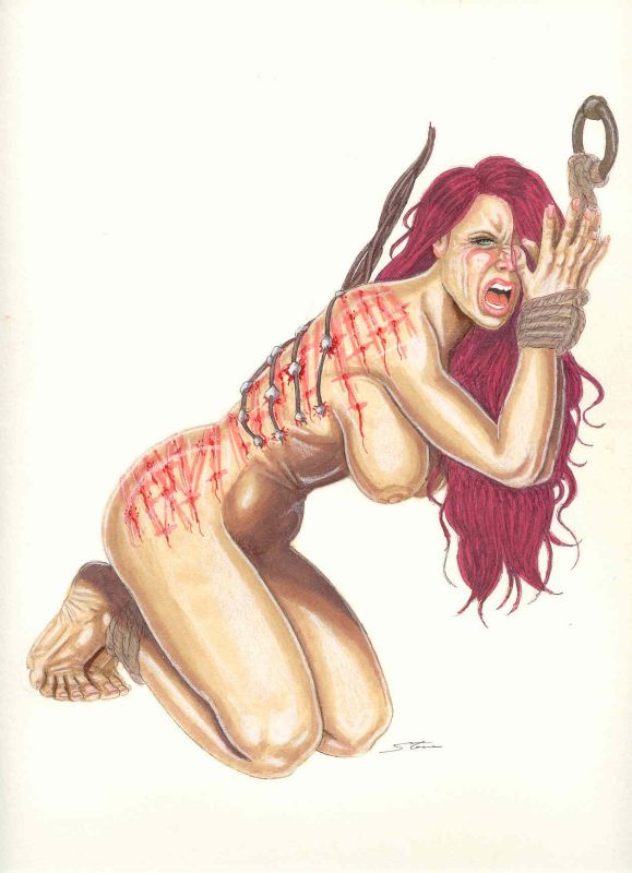 spanking drawings