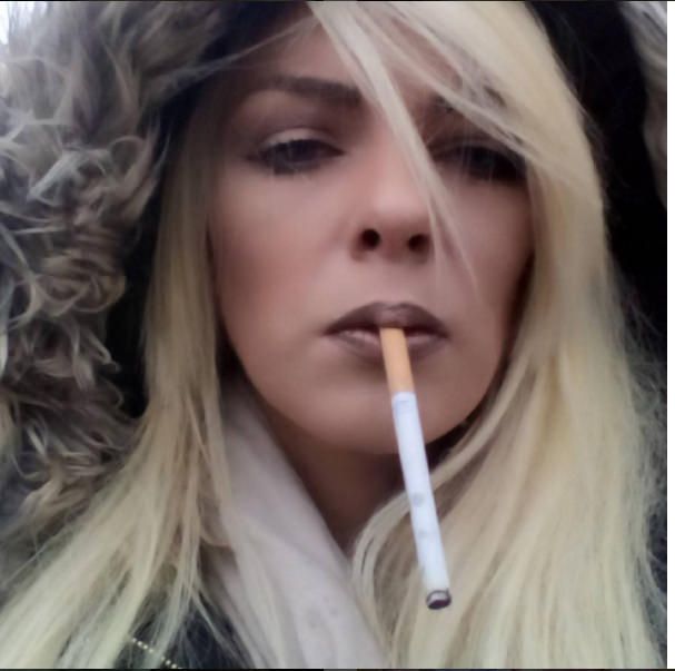 tumblr female smoking fetish dangling