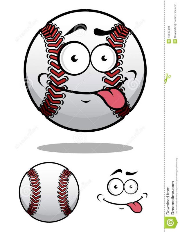 cartoon baseball clip art