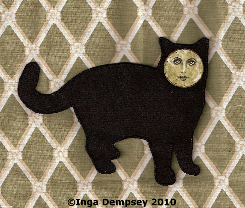 model photography black cat scans