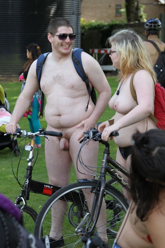wnbr bike nude woman Cumception