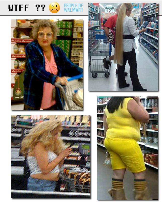 funny pictures of people at walmart
