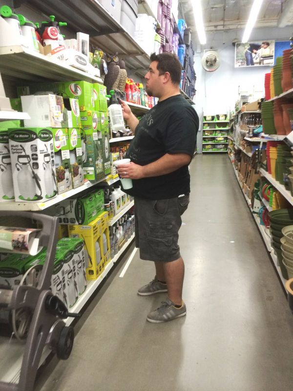 obese people at walmart