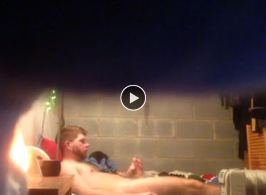 gay roommate caught naked gif